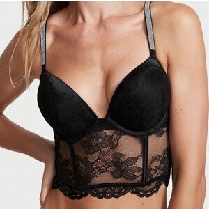 Victoria’s Secret Bra VERY SEXY Bombshell Add-2-Cups Push-Up Corset Top